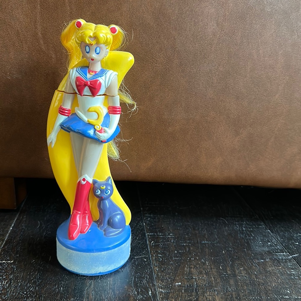 1995 Toei Sailor Moon Bubble Bath Bottle